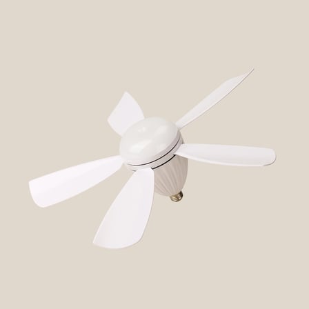 Nisa Luce Pervaneli Kumandalı Ampul - Beyaz - 30 Watt