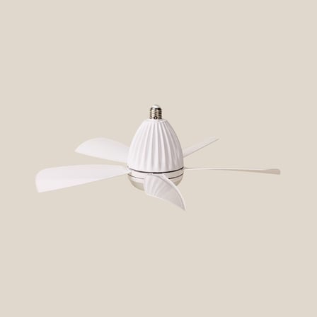 Nisa Luce Pervaneli Kumandalı Ampul - Beyaz - 30 Watt