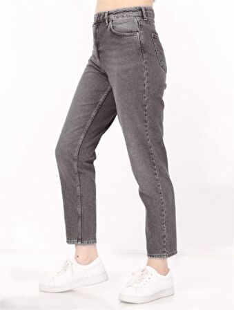 CEDY DENIM Kadın Yüksek Bel Soho Boyfriend Jean C599