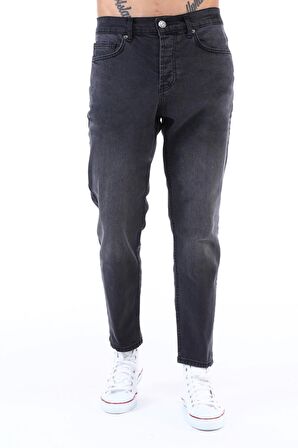 CEDY DENIM Erkek Yüksel Bel Dar Paça Salaş Kot Pantolon MOM Jean - C333