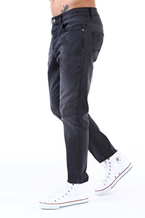 CEDY DENIM Erkek Yüksel Bel Dar Paça Salaş Kot Pantolon MOM Jean - C333