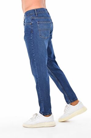CEDY DENIM Erkek Yüksel Bel Dar Paça Salaş Kot Pantolon MOM Jean - C333
