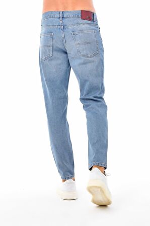 CEDY DENIM Erkek Yüksel Bel Dar Paça Salaş Kot Pantolon MOM Jean - C333