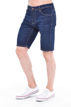 CEDY DENIM Erkek Kot Şort Slim Fit Jean Şort - C342