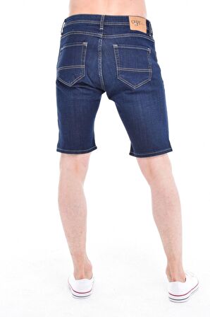 CEDY DENIM Erkek Kot Şort Slim Fit Jean Şort - C342