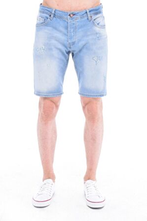 CEDY DENIM Erkek Kot Şort Slim Fit Jean Şort - C342