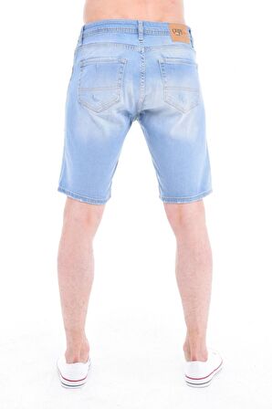 CEDY DENIM Erkek Kot Şort Slim Fit Jean Şort - C342
