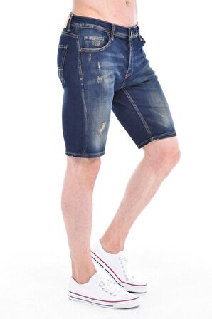 CEDY DENIM Erkek Kot Şort Slim Fit Jean Şort - C342