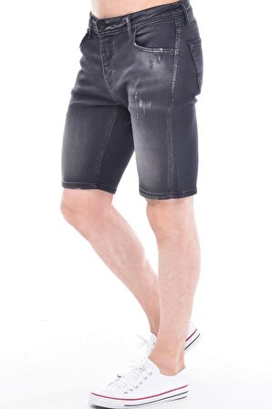 CEDY DENIM Erkek Kot Şort Slim Fit Jean Şort - C342