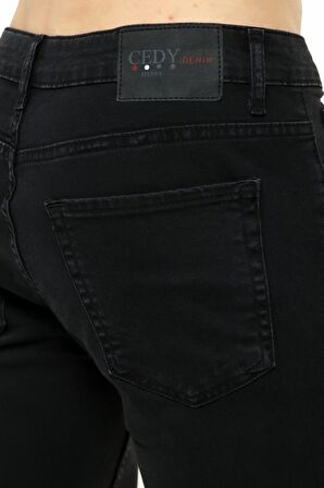 CEDY DENİM ERKEK DAR PAÇA SKINNY FIT İTALYAN KESİM FULL LİKRALI JEAN PANTOLON C344
