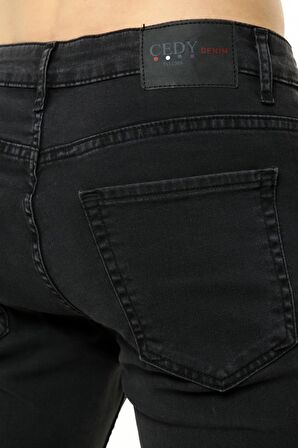 CEDY DENİM ERKEK DAR PAÇA SKINNY FIT İTALYAN KESİM FULL LİKRALI JEAN PANTOLON C344