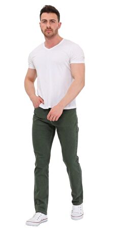 Regular Fit Jean Martin Yüksek Bel Standart Kesim Esnek Kot Pantolon C336