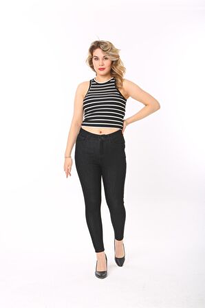 CEDY DENIM Mavi Yüksek Bel Skinny Jeans Kot Pantolon C596
