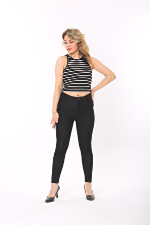 CEDY DENIM Mavi Yüksek Bel Skinny Jeans Kot Pantolon C596