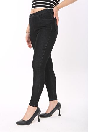 CEDY DENIM Mavi Yüksek Bel Skinny Jeans Kot Pantolon C596