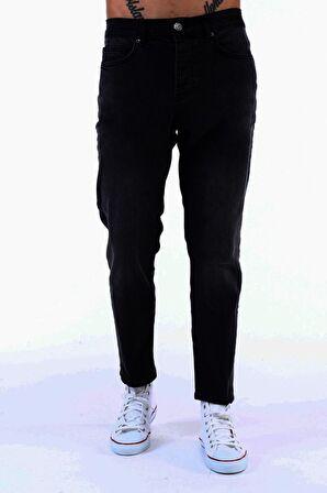 CEDY DENIM Erkek Yüksel Bel Dar Paça Salaş Kot Pantolon MOM Jean - C333