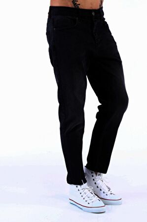CEDY DENIM Erkek Yüksel Bel Dar Paça Salaş Kot Pantolon MOM Jean - C333