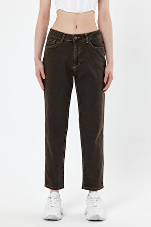 CEDY DENIM Kadın Yüksek Bel Soho Boyfriend Jean C599