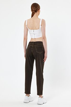 CEDY DENIM Kadın Yüksek Bel Soho Boyfriend Jean C599