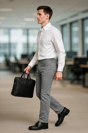 Regular Fit Jean Martin Yüksek Bel Standart Kesim Esnek Kot Pantolon C336