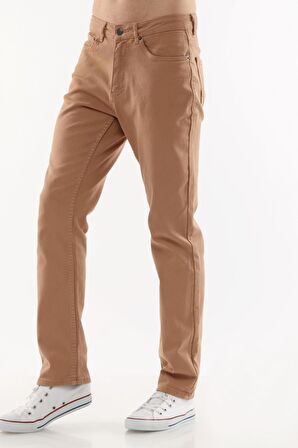 Regular Fit Jean Martin Yüksek Bel Standart Kesim Esnek Kot Pantolon C336
