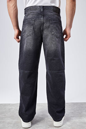 CEDY DENIM Erkek Yüksek Bel Skater Baggy JeanPantolon C362 
