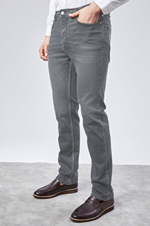 XCEDY Premium Erkek Klasik 5 Cep Yüksek Bel RegularFit Esnek Boru Paça Pantolon 