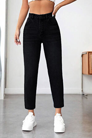 Kadın Yüksek Bel Soho Boyfriend Jean C599