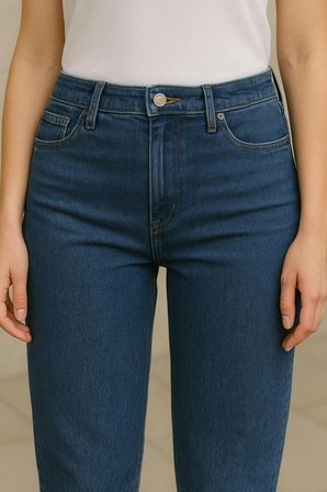 CEDY DENIM - Kadın Siyah Büyük Beden İspanyol Paça Yüksek Bel Skinny Fit Likralı Pantolon  C628