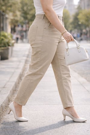 Mom Fit Jean Büyük Beden Yüksek Bel Carrot Kesim Dar Paça Pileli Esnek Kot Pantolon C600