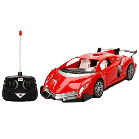 Sebat Oyuncak 1:18 Ölçek USB Şarjlı Işıklı Fonksiyonel Lambo Araç SB 2056 KIRMIZI