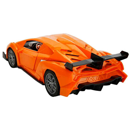 Sebat Oyuncak 1:18 Ölçek USB Şarjlı Işıklı Fonksiyonel Lambo Araç SB 2056 TURUNCU