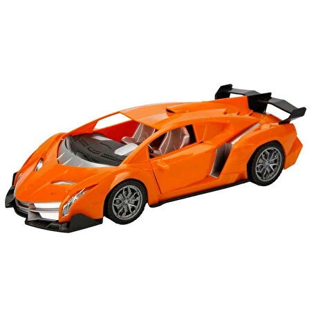 Sebat Oyuncak 1:18 Ölçek USB Şarjlı Işıklı Fonksiyonel Lambo Araç SB 2056 TURUNCU