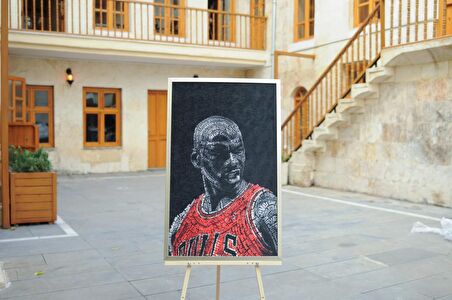 Micheal Jordan 1 Özel Tasarım MetaFrame Tablo