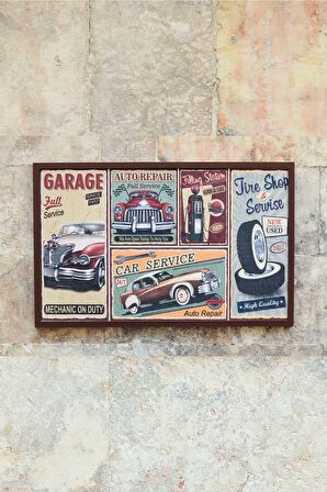 Garage Style , 1960 Özel Tasarım MetaFrame Tablo