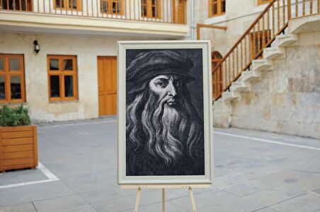 Leonardo Da Vinci Özel Tasarım MetaFrame Tablo