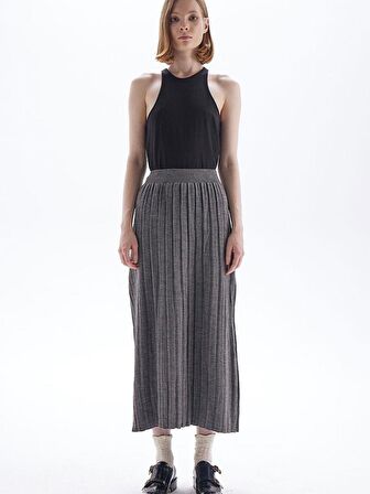 Halter Yaka Atlet - Siyah