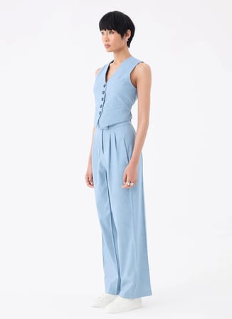 Rivus Mavi Kadın Pantolon 25SS103006