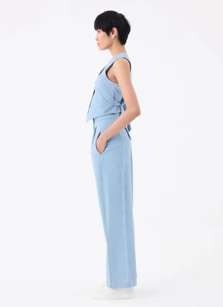 Rivus Mavi Kadın Pantolon 25SS103006