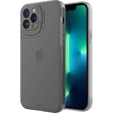 Buff iPhone 13 Pro Max Hybrid Corner Kılıf White