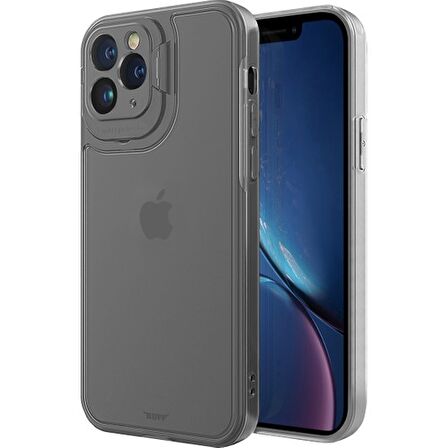 Buff iPhone 11 Pro ile Uyumlu Hybrid Corner Kılıf White