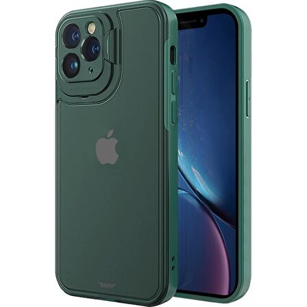 Buff iPhone 11 Pro Hybrid Corner Kılıf Green