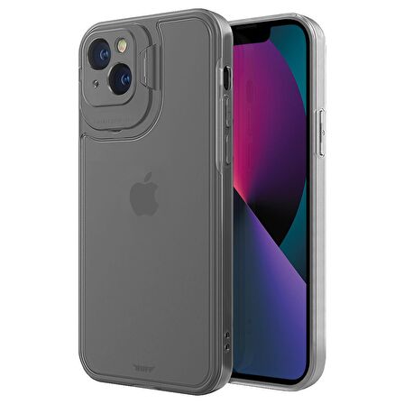 Buff iPhone 13 Mini Hybrid Corner Kılıf White