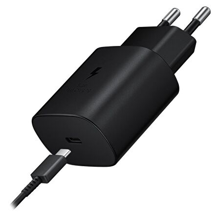 Buff Type-C 25 Watt Hızlı Şarj Aleti Siyah