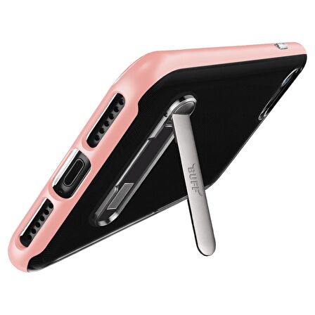 Buff iPhone Se 2022 ile Uyumlu Air Bumper Kılıf Rose Gold