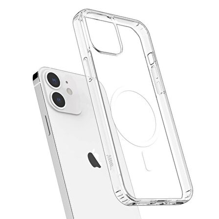 Buff iPhone 12 Pro / 12 Magsafe Air Hybrid Kılıf