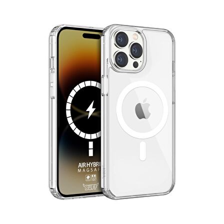 Buff iPhone 14 Pro MagSafe Air Hybrid Kılıf