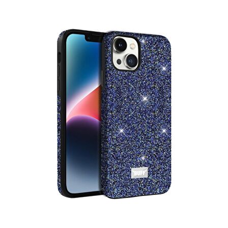 Buff iPhone 14 Diamond Series Kılıf Blue