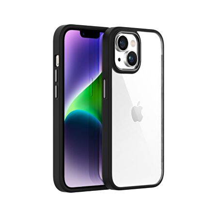 Buff iPhone 14 Plus New Air Bumper Kılıf Black