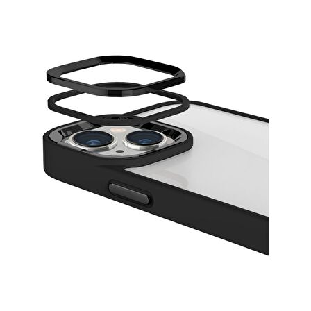 Buff iPhone 14 Plus New Air Bumper Kılıf Black